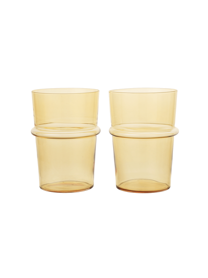 Zestaw szklanek Boya glasses tall Ferm Living BÉBÉ Concept 