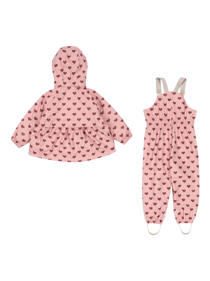 Zestaw przeciwdeszczowy Rainy Palme set girl Konges Slojd BÉBÉ Concept 