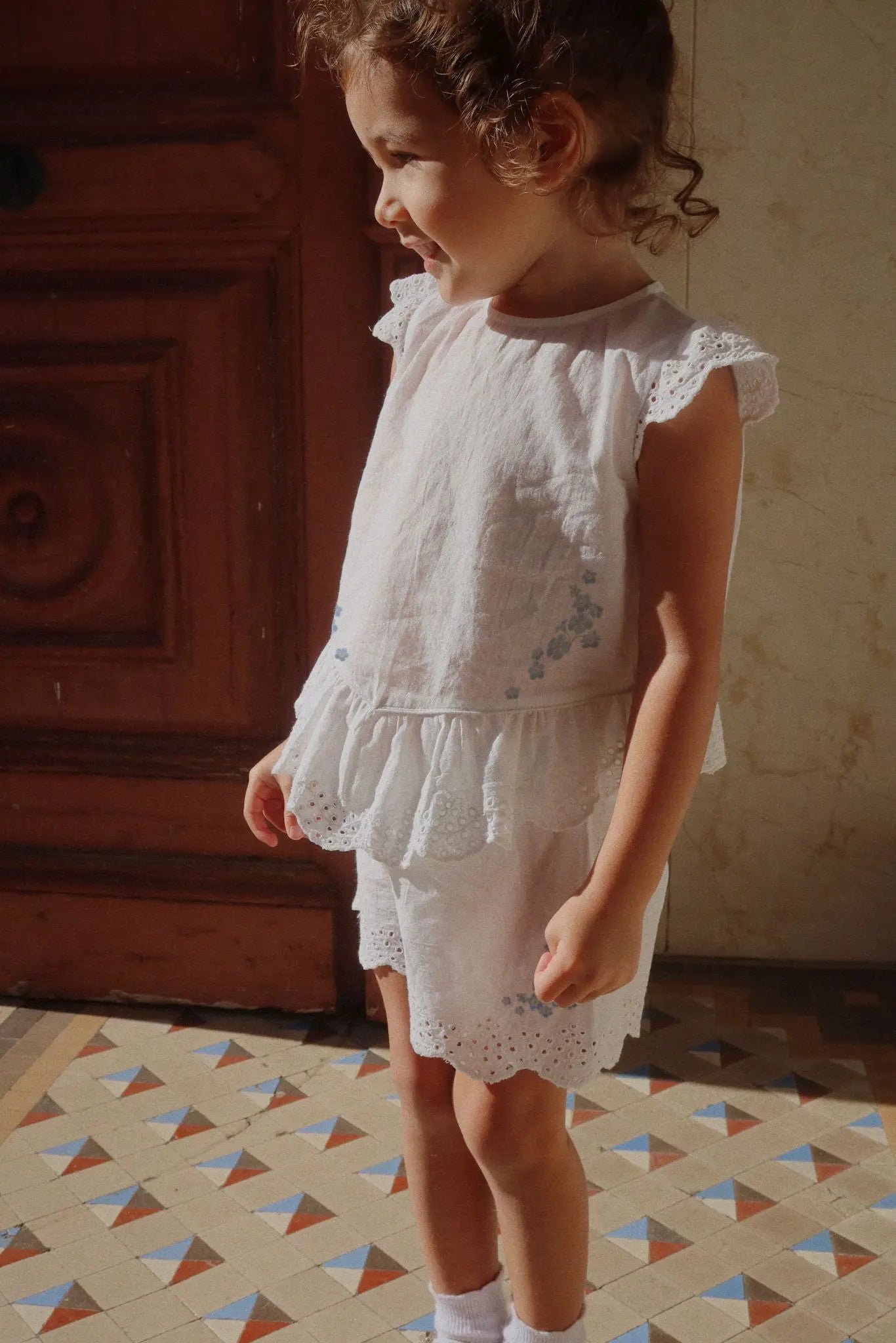 RHW X KS Krótkie spodenki Fiori Konges Slojd BEBE Concept 
