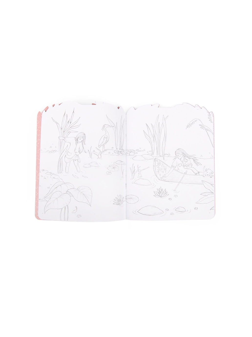 Kolorowanka z naklejkami Moulin Roty BÉBÉ Concept 