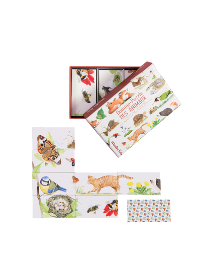 Gra zwierzęce domino Moulin Roty BÉBÉ Concept