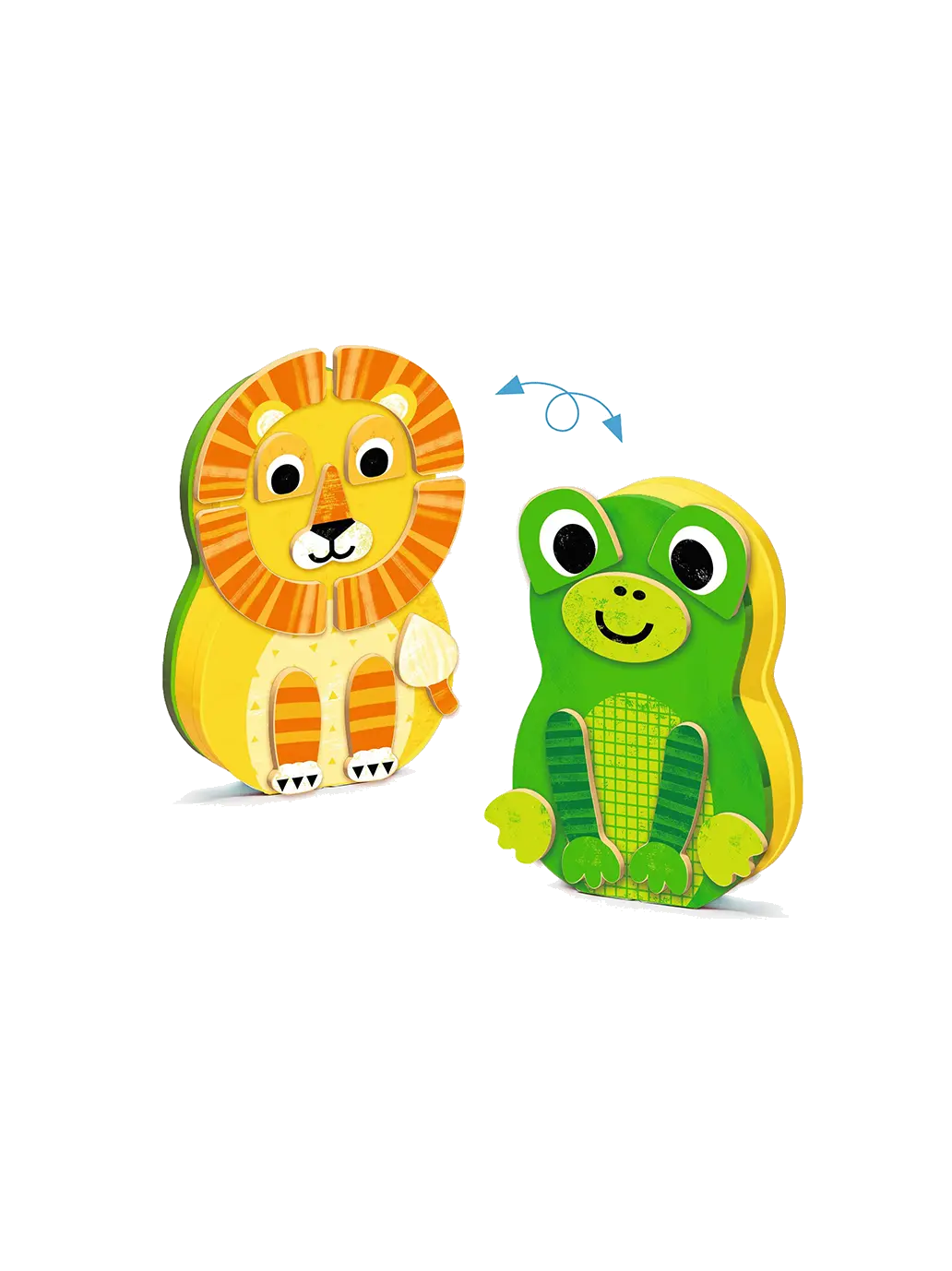 Układanka magnetyczna w pudełku Djeco BEBE Concept 