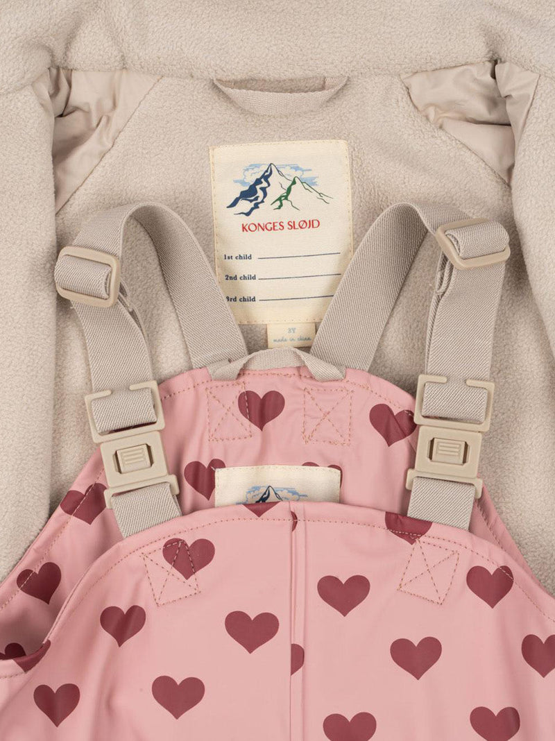 Zestaw przeciwdeszczowy Rainy Palme set girl Konges Slojd BÉBÉ Concept 