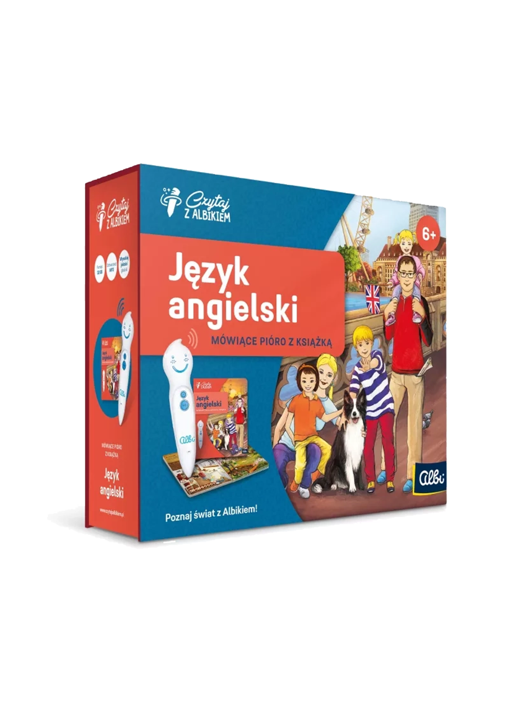 Język angielski. Zestaw książka z piórem Albi BÉBÉ Concept 