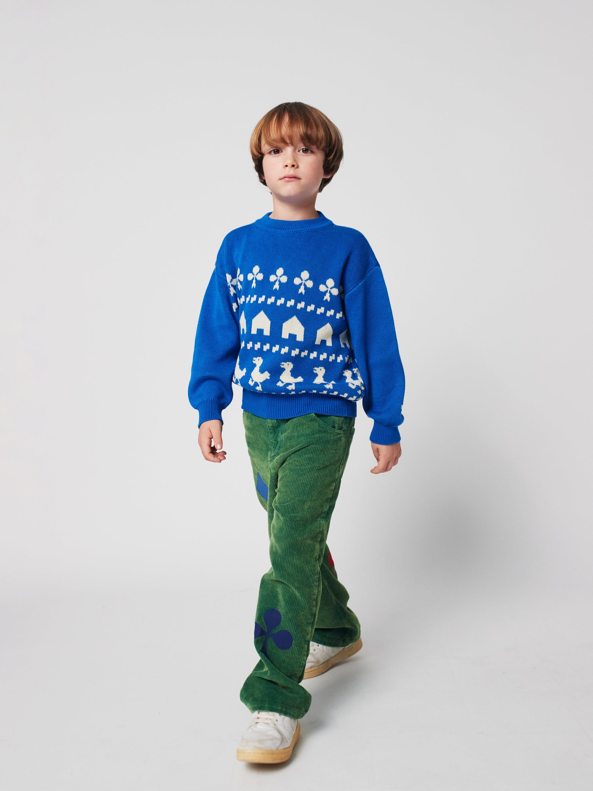 Farm jacquard jumper Kids Bobo Choses BÉBÉ Concept 