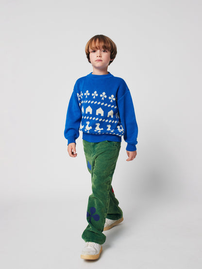 Farm jacquard jumper Kids Bobo Choses BÉBÉ Concept 