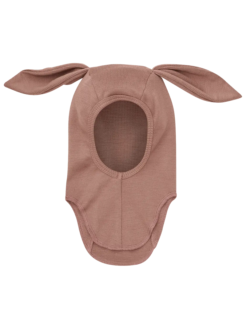 Kominiarka Balaclava Ears Wool Rib Huttelihut BÉBÉ Concept 