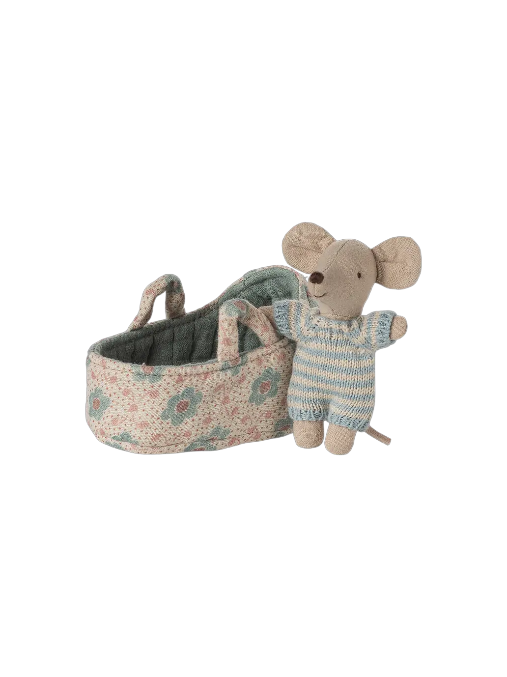 Mała myszka z nosidełkiem Maileg BEBE Concept 