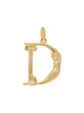 Pozłacana zawieszka Initial Muse Necklace Charm D