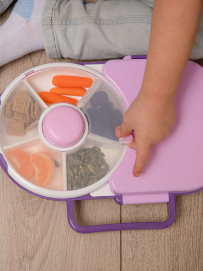 Śniadaniówka dla dzieci 2w1 Lunchbox &amp; Snack Spinner GoBe Kids BÉBÉ Concept 