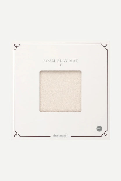Piankowa mata podłogowa kwadratowa Aiva SOFT BEIGE