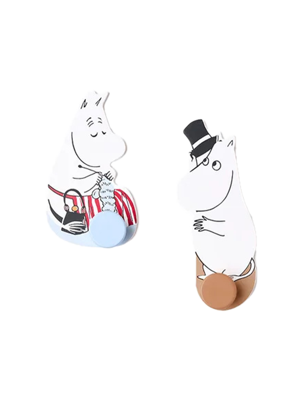 OUTLET Wieszaki ścienne MOOMIN