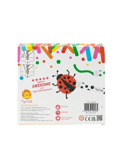 Flamastry Dot Paints Tiger Tribe BÉBÉ Concept 