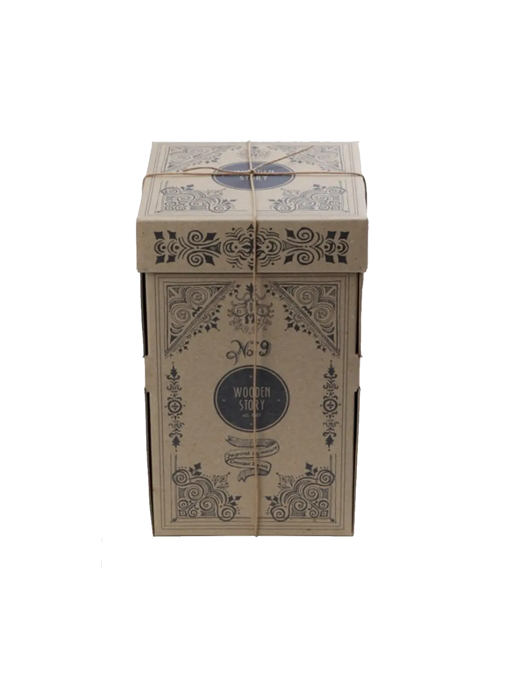 drewniana piramida okrągła Wooden Story BÉBÉ Concept