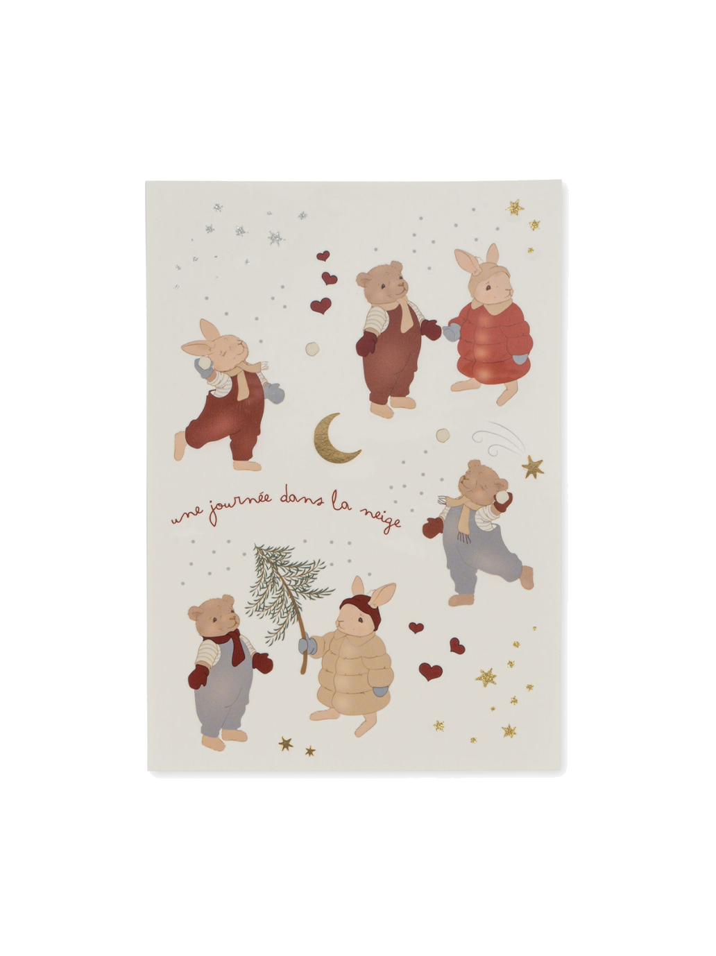 Zestaw zmywalnych tatuaży dla dzieci Konges Slojd BÉBÉ Concept