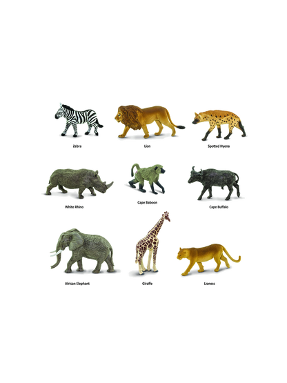 Tuba z mini figurkami montessori Safari Ltd BÉBÉ Concept