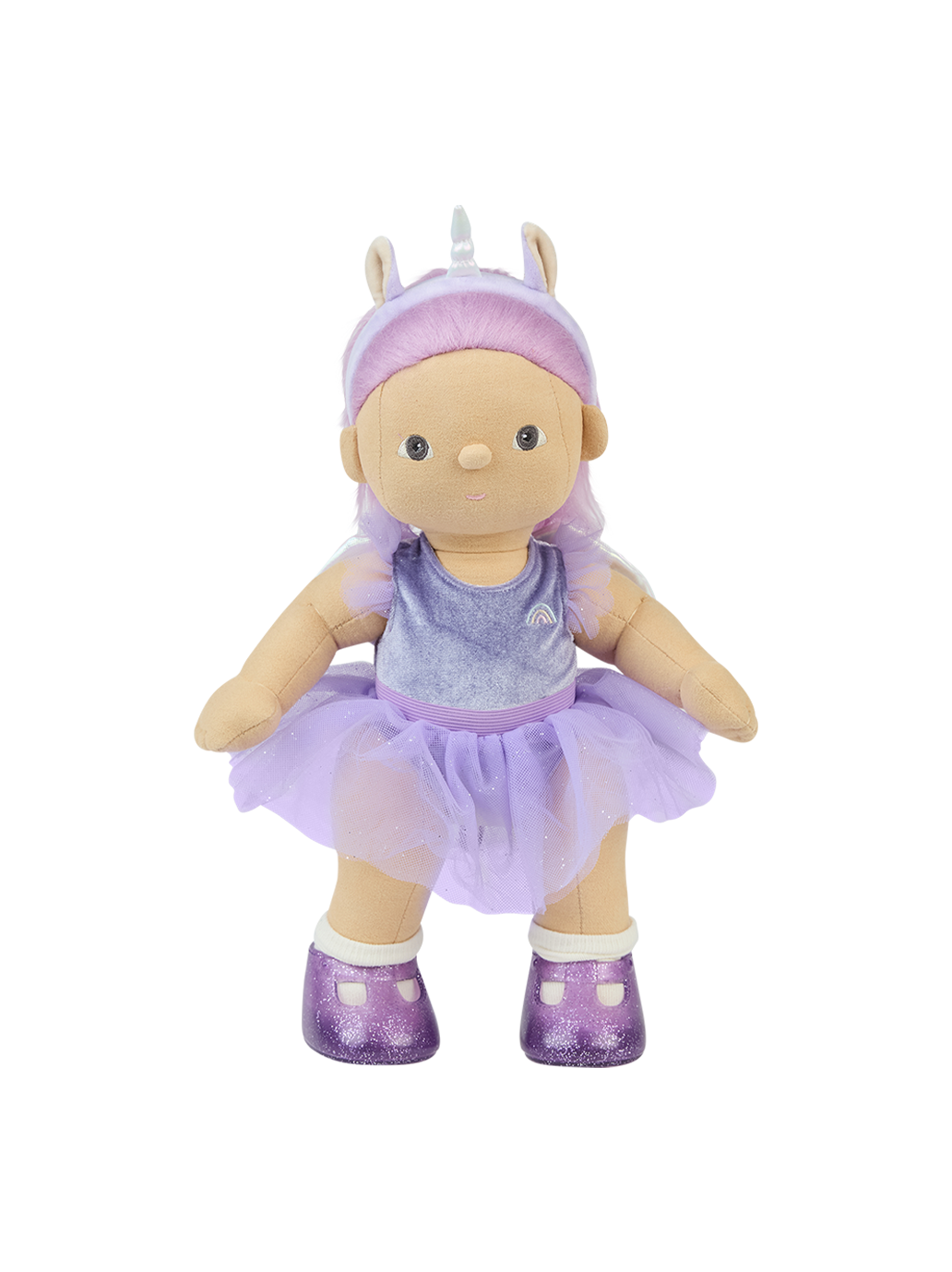 Miękka Lala Dinkum Doll Dream Violet Olli Ella BÉBÉ Concept 