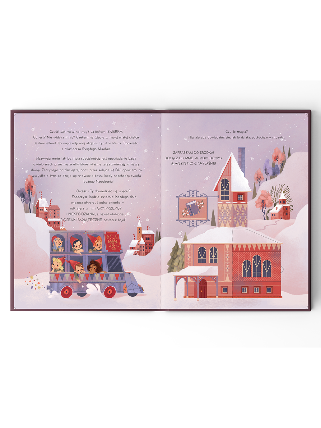 Czekając na Święta w Krainie Baśni Wydawnictwo api papi BÉBÉ Concept 