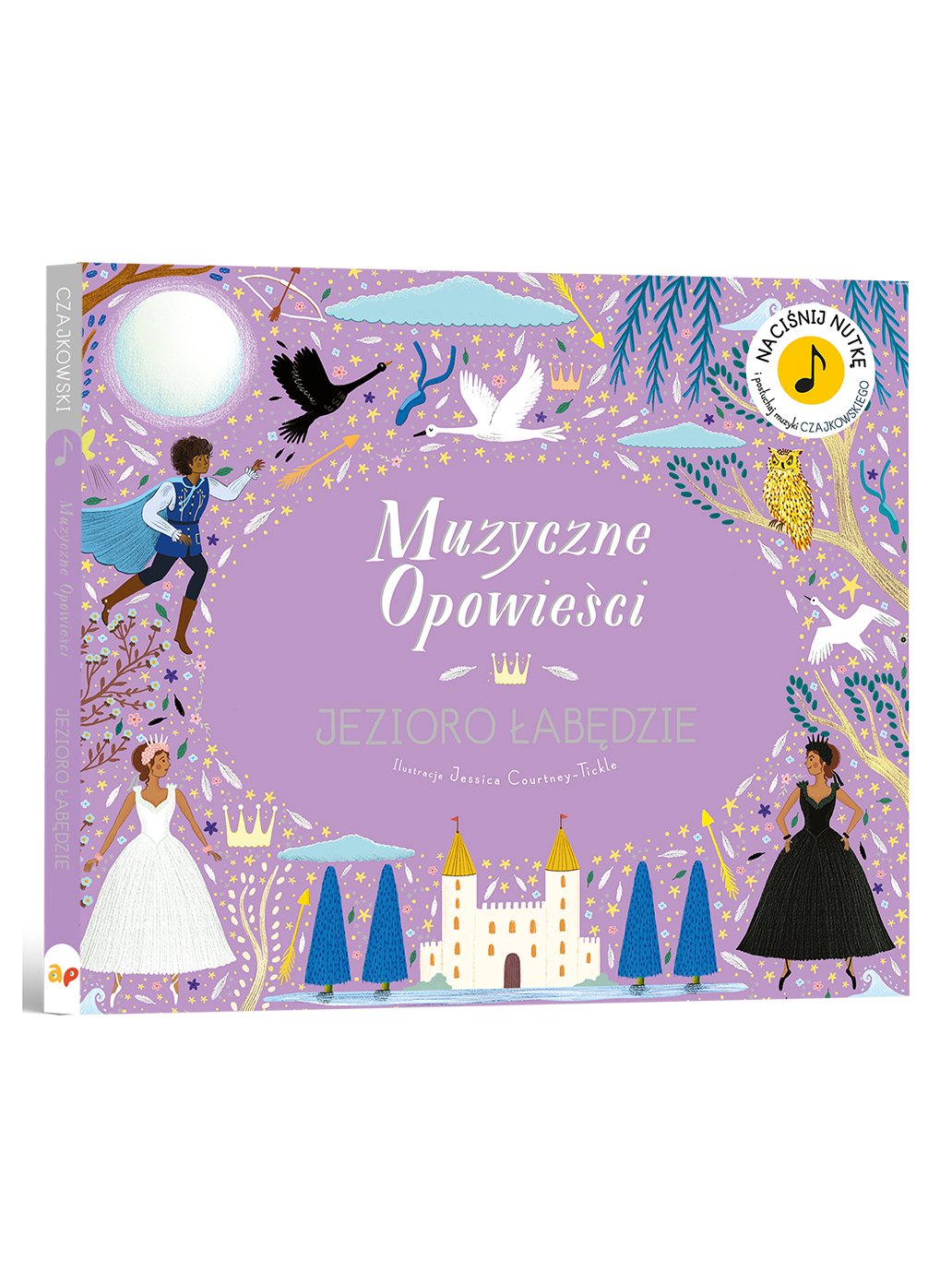 Muzyczne Opowieści. Jezioro Łabędzie Wydawnictwo api papi BÉBÉ Concept 