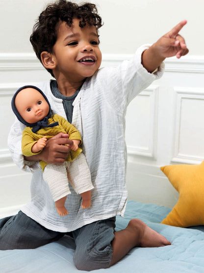 Lalka z ruchomymi powiekami Baby Pomea Djeco BÉBÉ Concept 