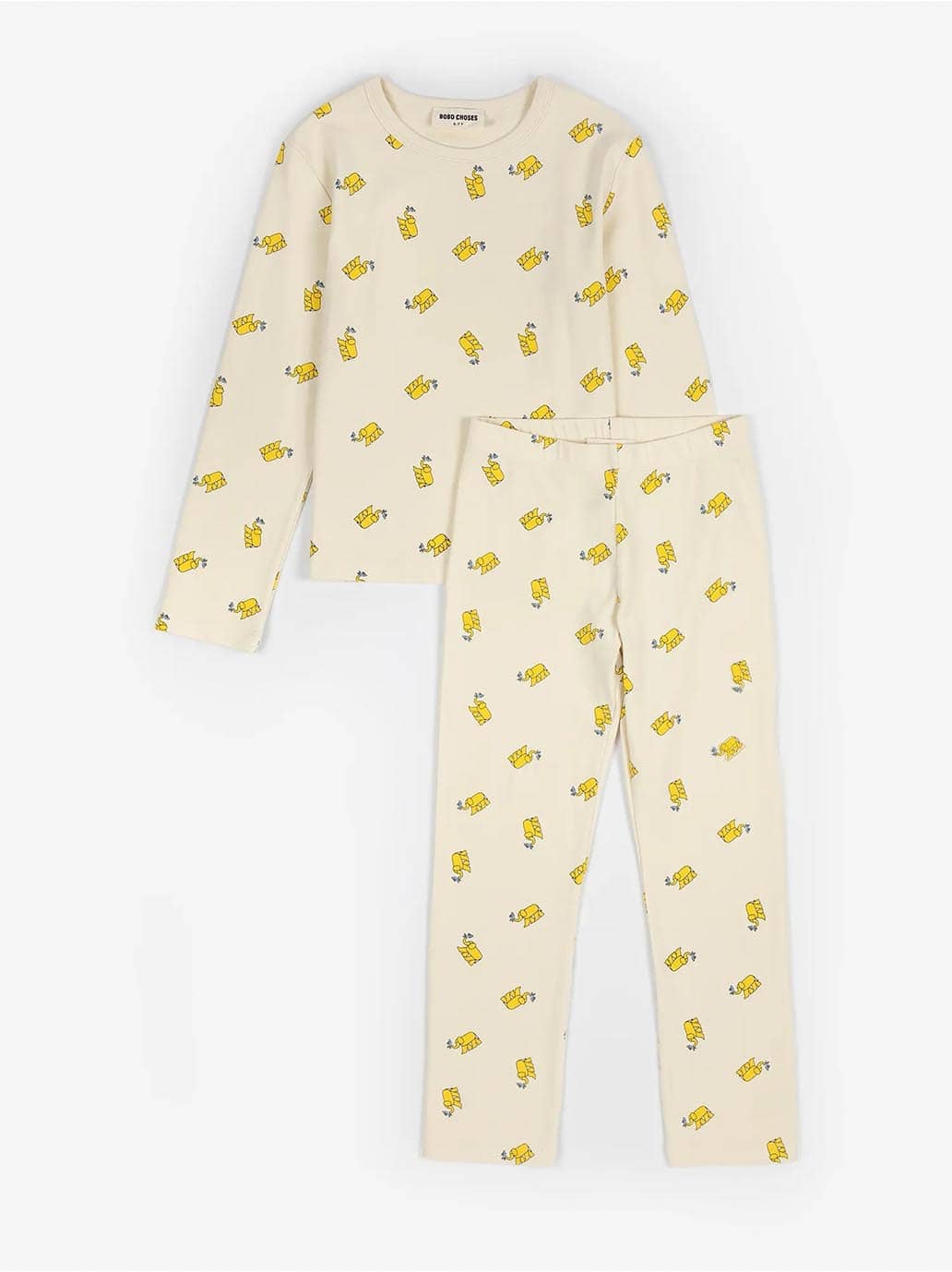 Piżama Yellow Elephant all over Bobo Choses BÉBÉ Concept 