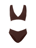 Kostium kąpielowy bikini Angel METALLIC CHOCOLATE
