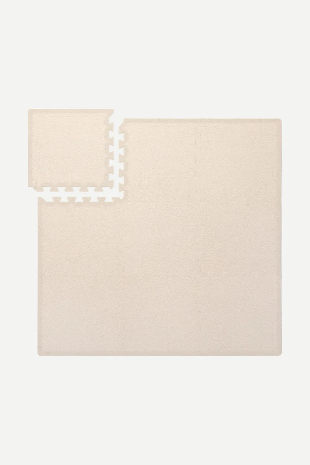 Piankowa mata podłogowa kwadratowa Aiva SOFT BEIGE