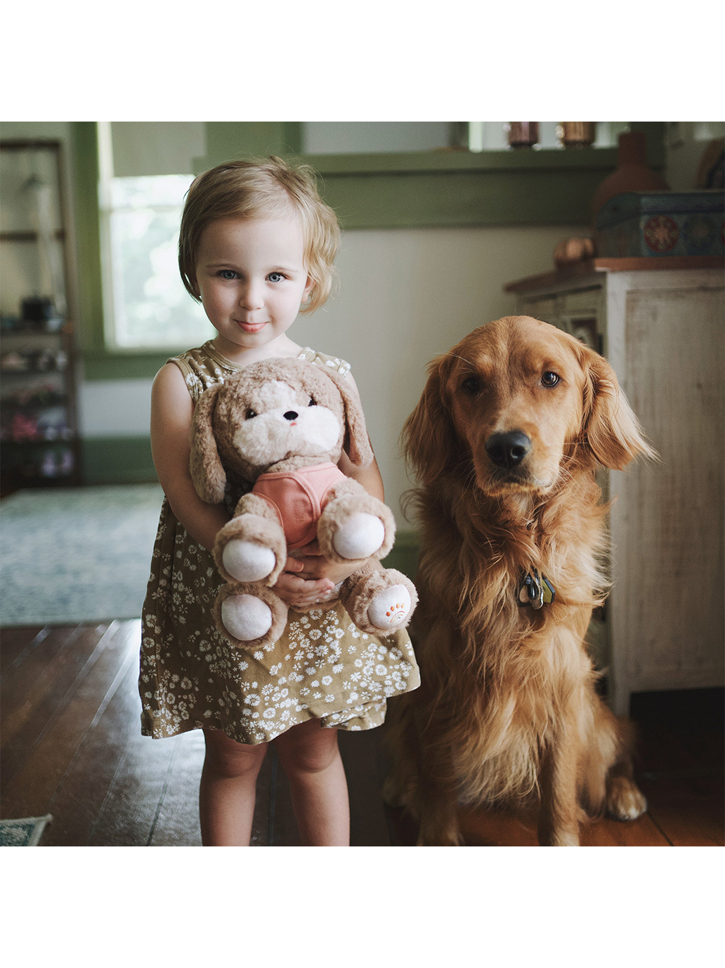 Piesek z magnetyczną kością Dinkum Dog Olli Ella BÉBÉ Concept