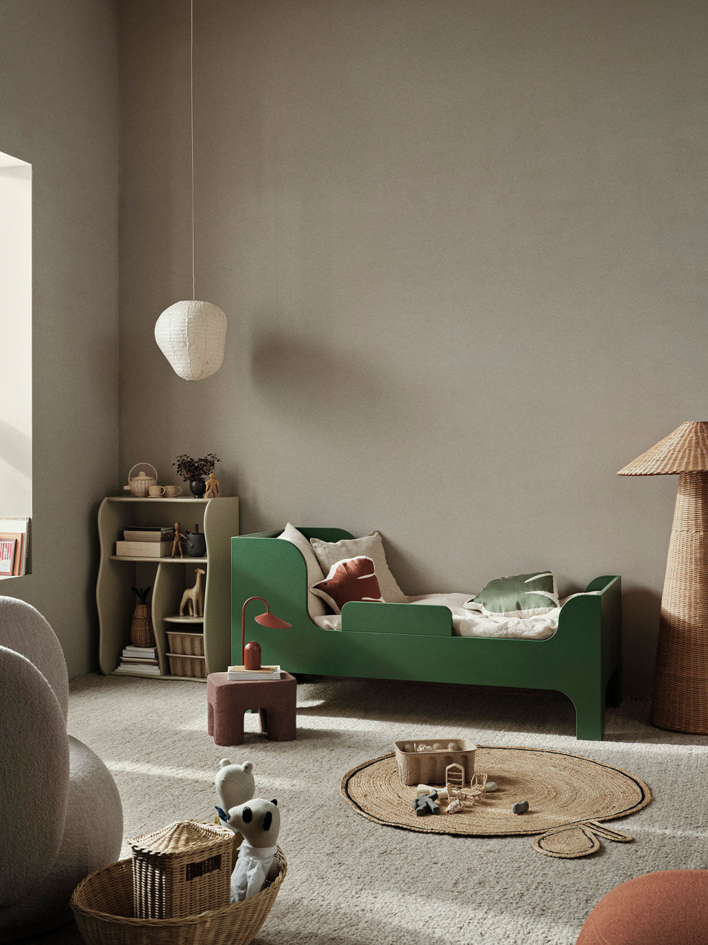 Łóżko dziecięce Sill junior bed Ferm Living BÉBÉ Concept 