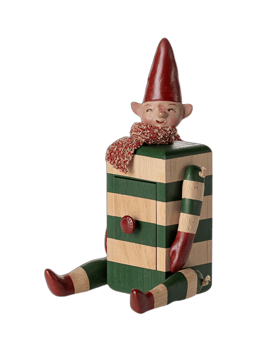 Świąteczny Elf z sekretną szufladką Maileg BÉBÉ Concept 