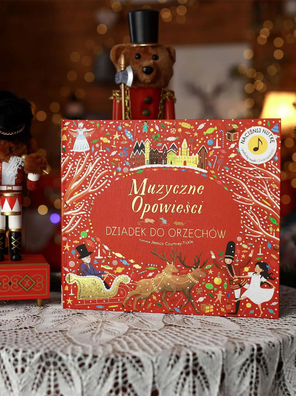 Muzyczne Opowieści. Dziadek do orzechów Wydawnictwo api papi BEBE Concept 