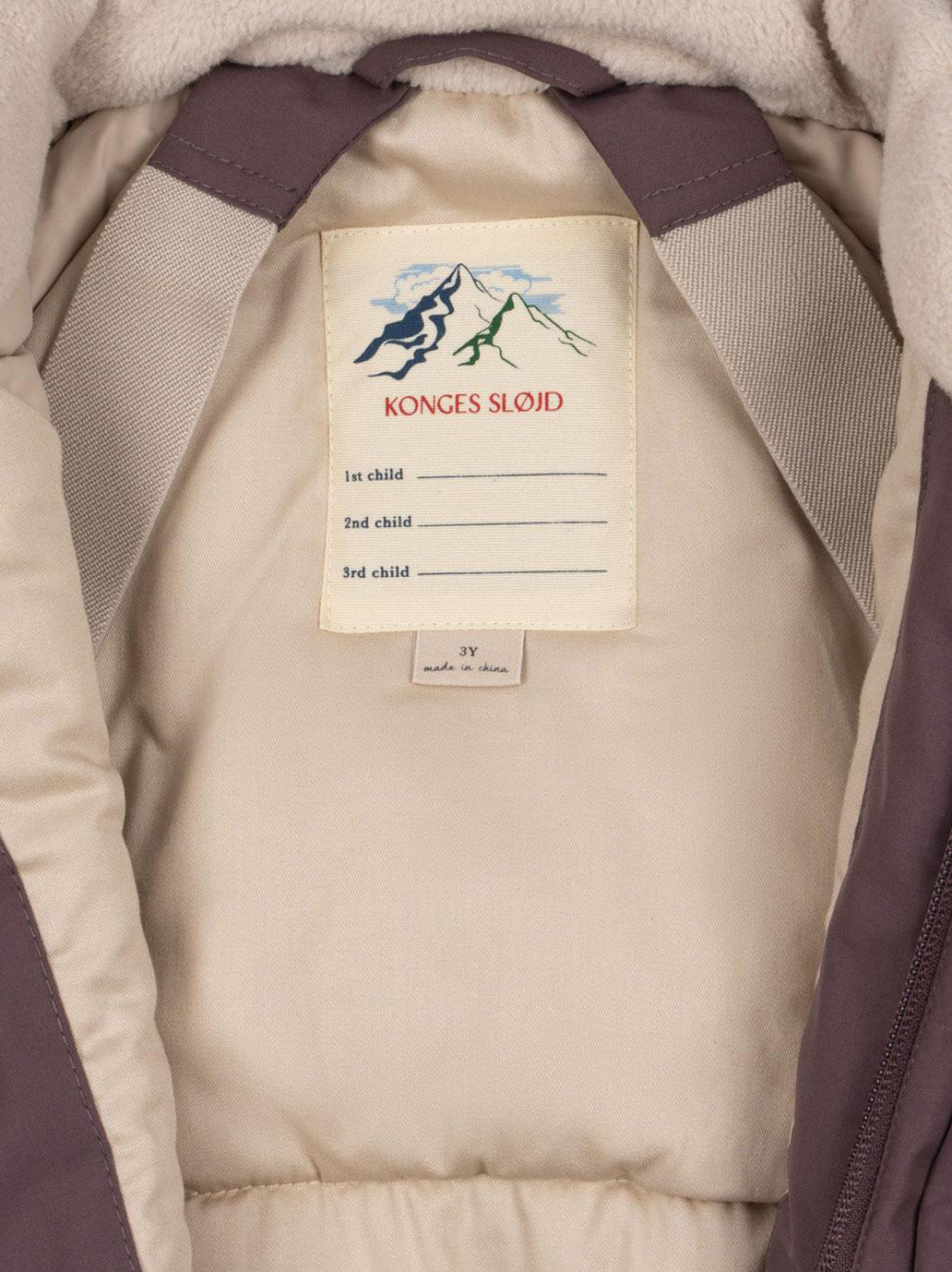 Zimowy kombinezon Nohr snowsuit solid Konges Slojd BÉBÉ Concept 