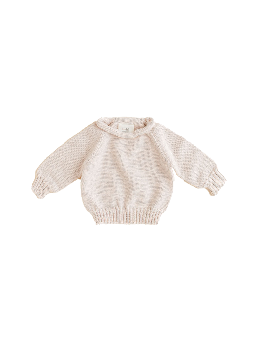 Bezszwowy sweterek z wełny merino Georgette Hvid BÉBÉ Concept