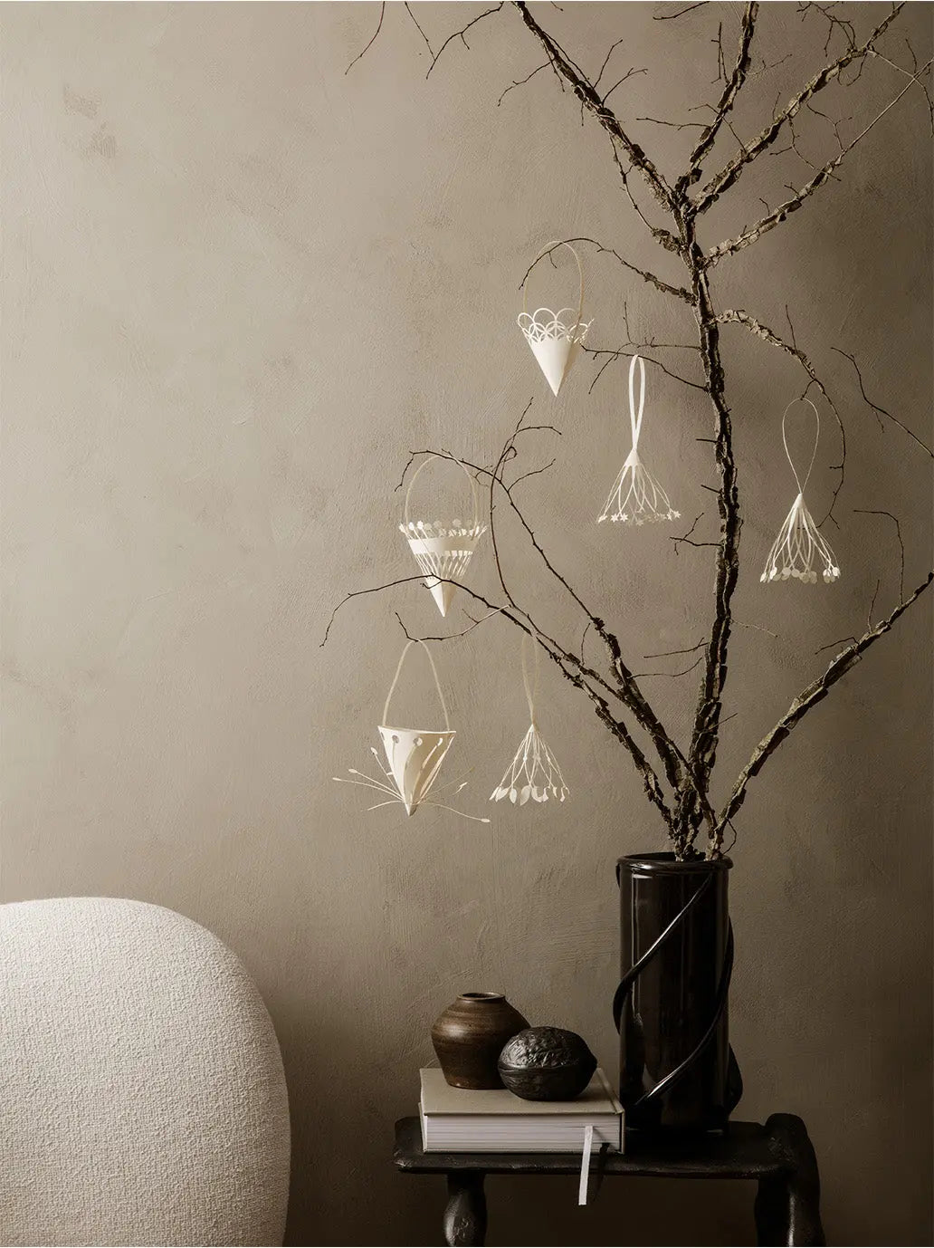 papierowe ozdoby świąteczne Ferm Living BEBE Concept 