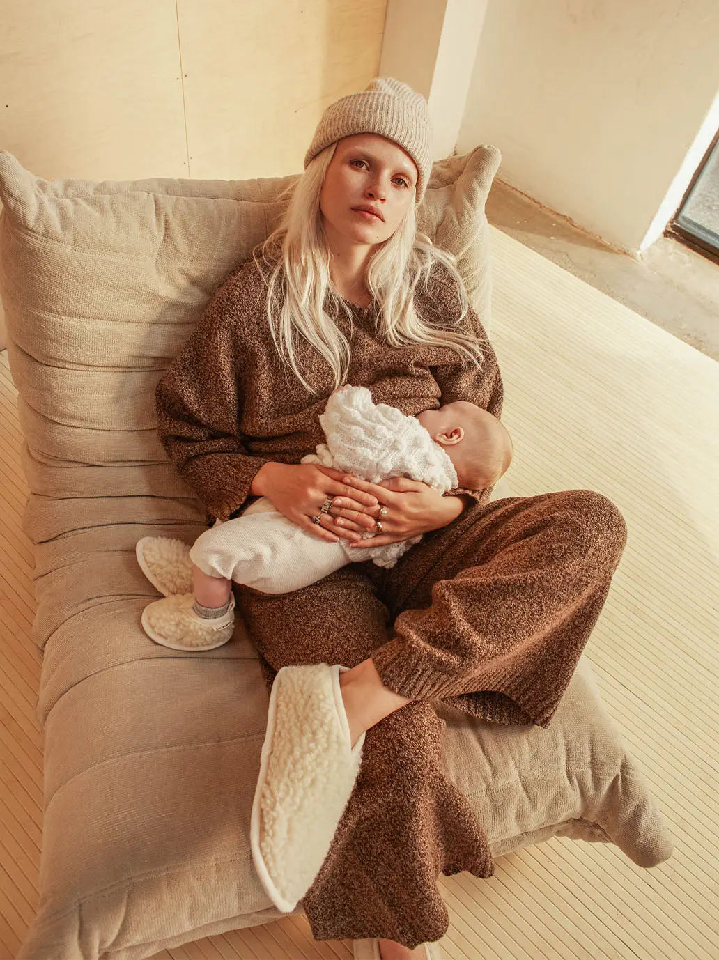 kapcie dla dorosłych z wełny merino BINIBAMBA BÉBÉ Concept