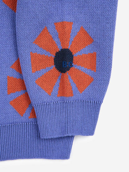 Kaleidoscope all over jacquard jumper Kids Bobo Choses BÉBÉ Concept 