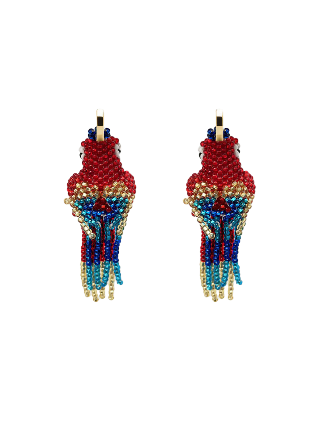 Kolczyki Parrot earrings Amori Mori BÉBÉ Concept 
