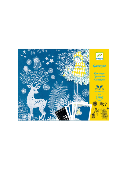 Zestaw artystyczny cyjanotypia Djeco BÉBÉ Concept 