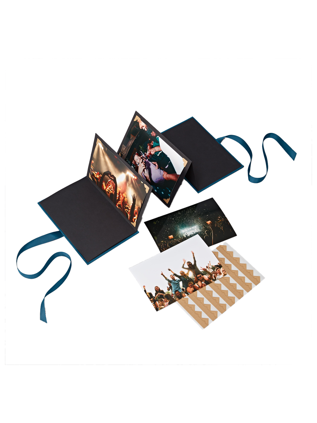 Wiązany album na zdjęcia Leporello Classico Semikolon BÉBÉ Concept 