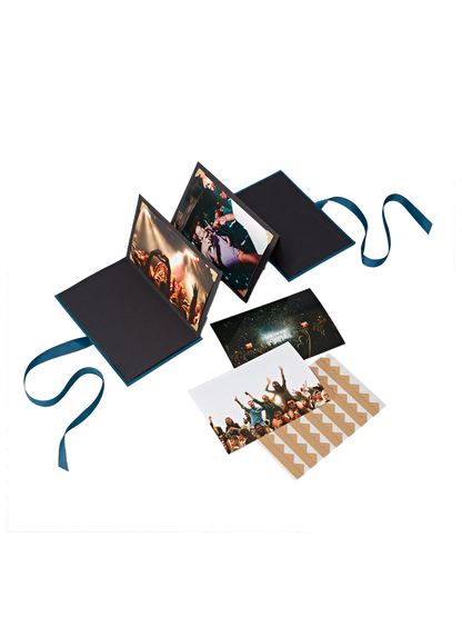 Wiązany album na zdjęcia Leporello Classico Semikolon BÉBÉ Concept 
