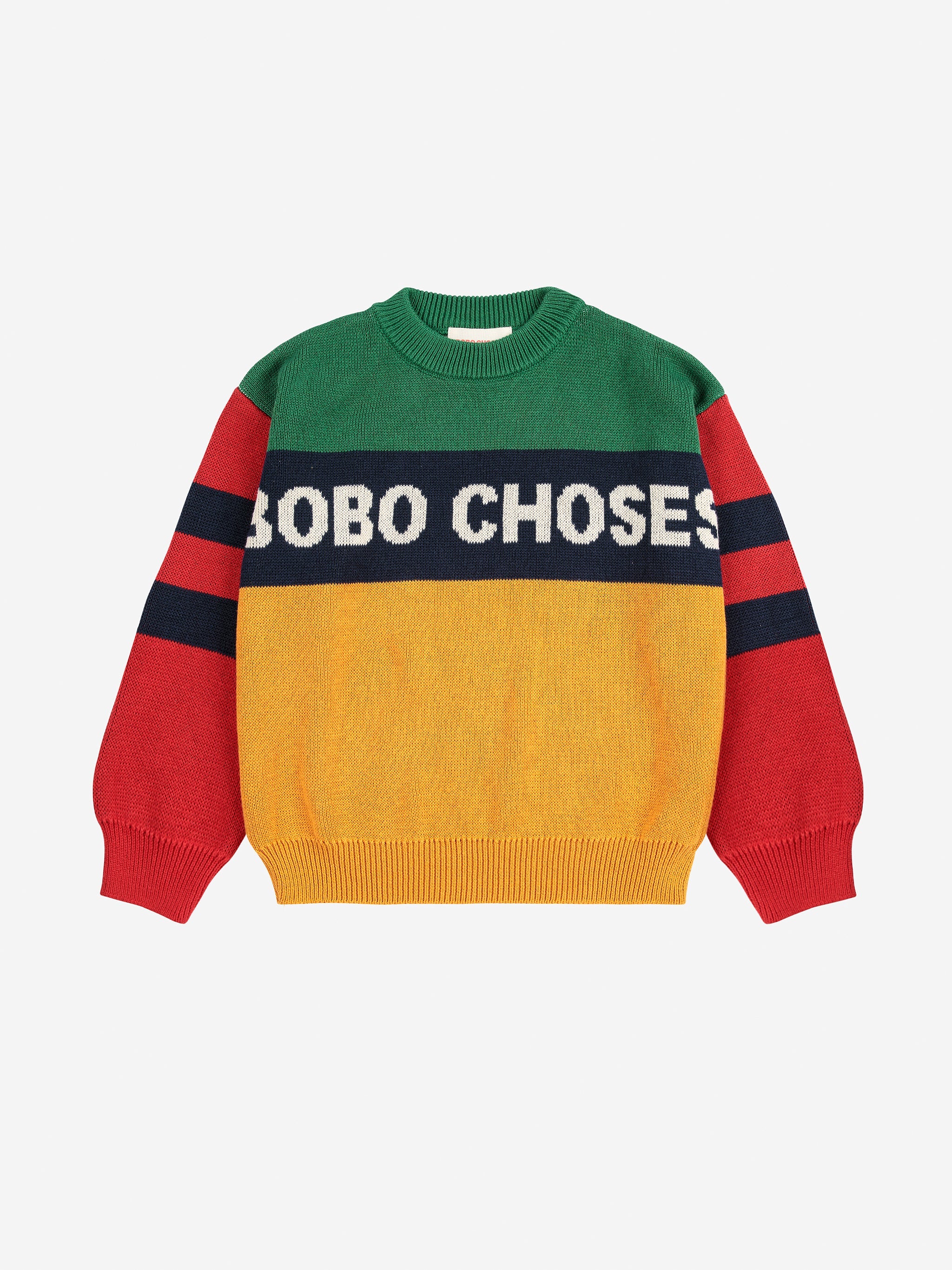 Bobo Choses color block jumper Kids Bobo Choses BÉBÉ Concept 