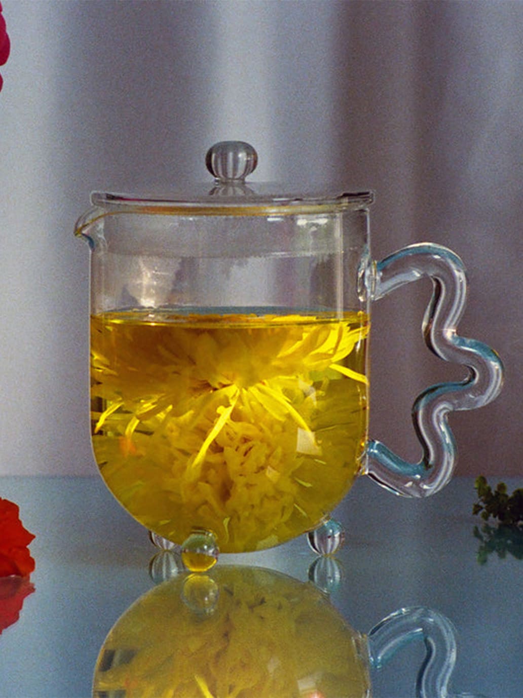 Dzbanek na herbatę Bloom Teapot CLEAR