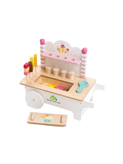 Drewniany sklepik z lodami na magnesy Tender Leaf Toys BÉBÉ Concept