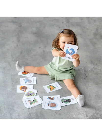 Edukacyjne karty ruchowe Nanuki BÉBÉ Concept 