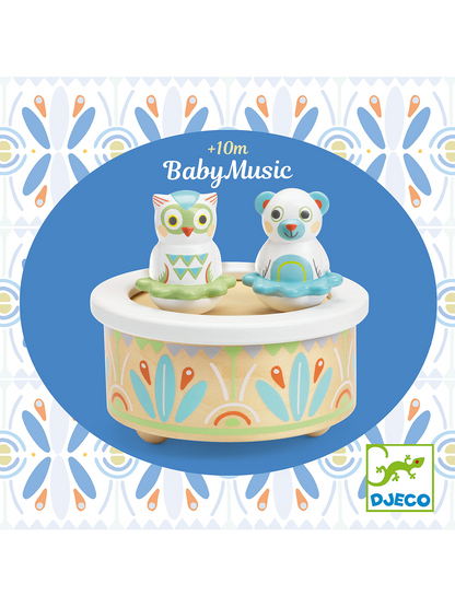 Pozytywka magnetyczna Djeco BÉBÉ Concept 