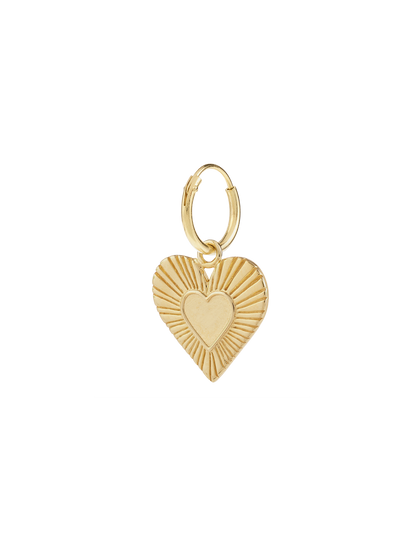 Kolczyk Single Rhapsody Love Ring Earring SILVER