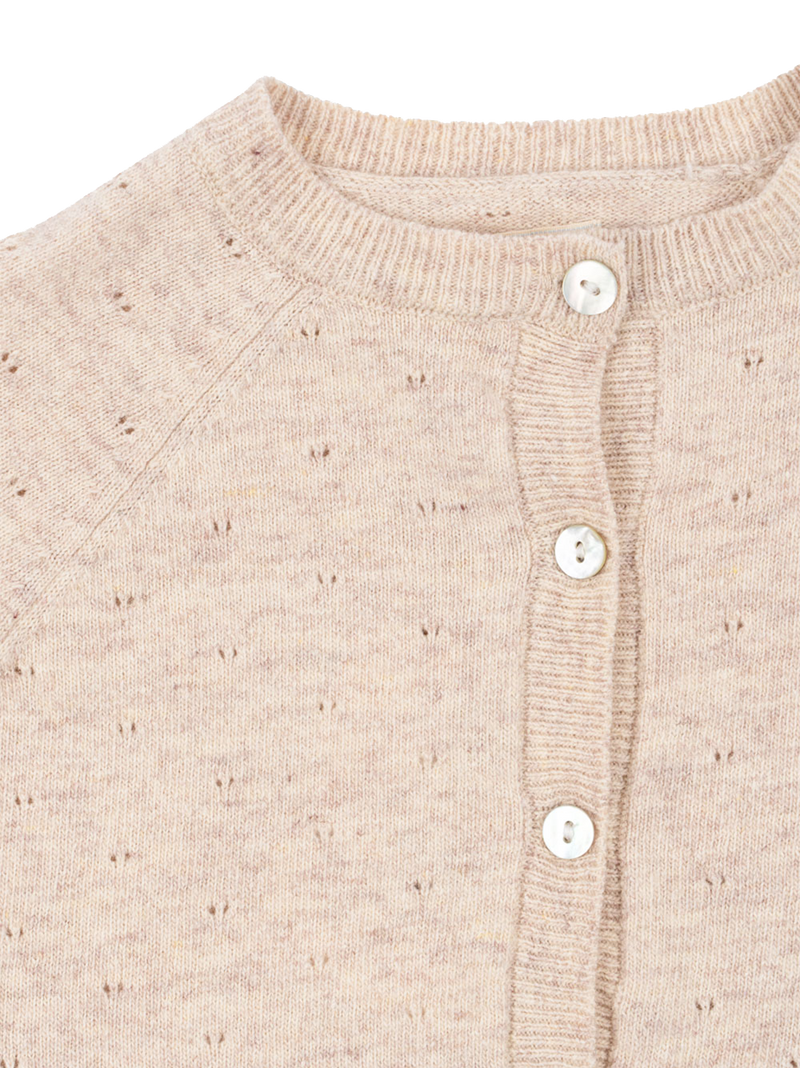 Sweterek kardigan z wełną Mino Konges Slojd BÉBÉ Concept 