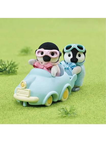Zestaw mini pingwinów z samochodem Sylvanian Families BÉBÉ Concept 