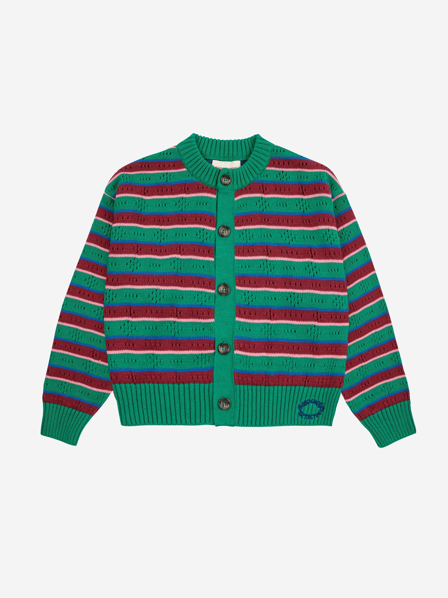 Tic Tac Toe striped cardigan Kids Bobo Choses BÉBÉ Concept 