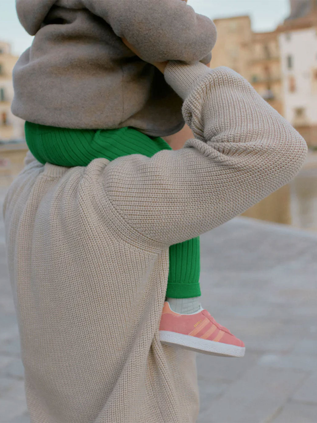 Legginsy z wełny merino dla dzieci Everyday Mille Family BÉBÉ Concept 